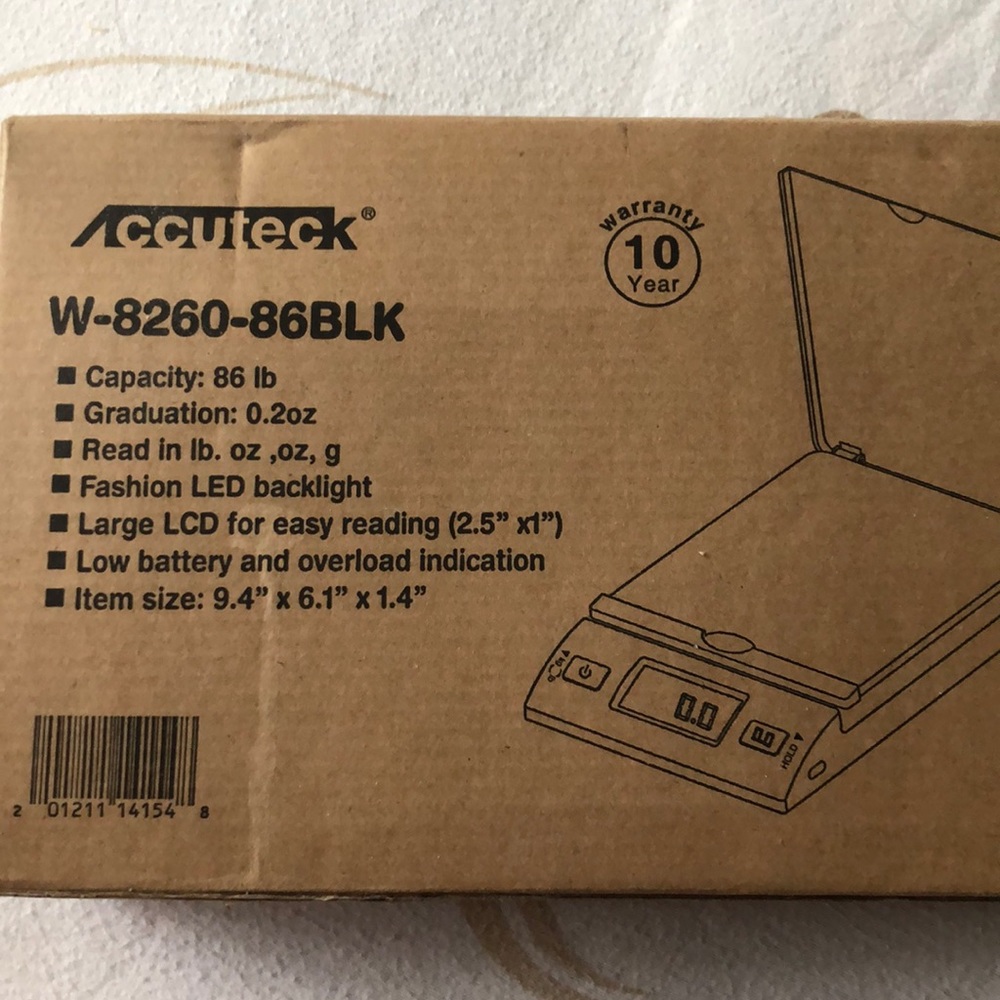 New Accuteck Postal Digital  portable scale